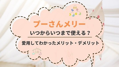 プーメリーはいつからいつまで使える？2年遊んでわかった口コミ・感想