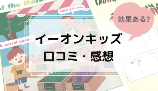 【イーオンキッズの口コミ】難しい？受講者が感じた効果を紹介