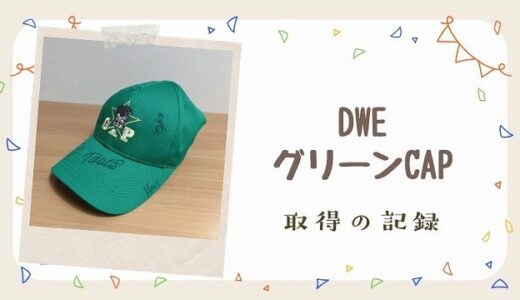 DWEグリーンキャップ取得目安は何歳？取得までにやったこと